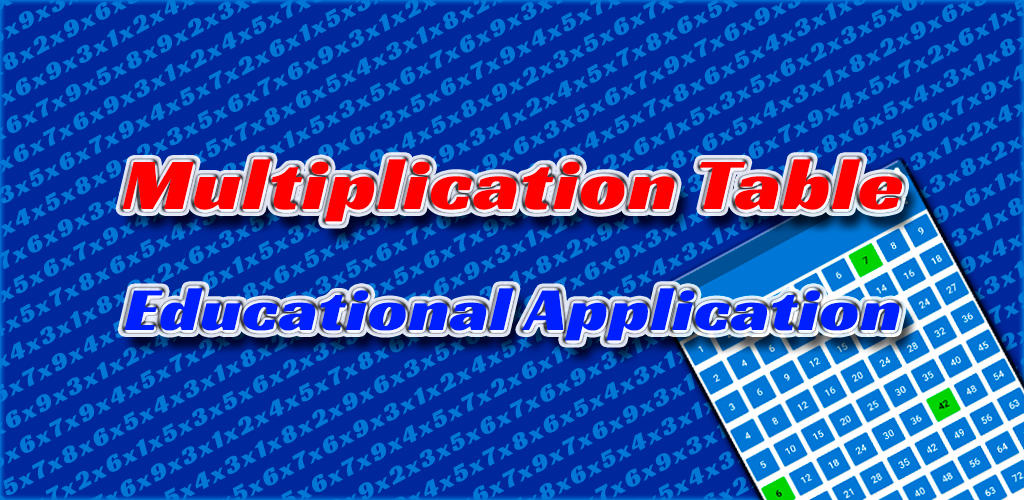 >Multiplication Table - Educational Android App